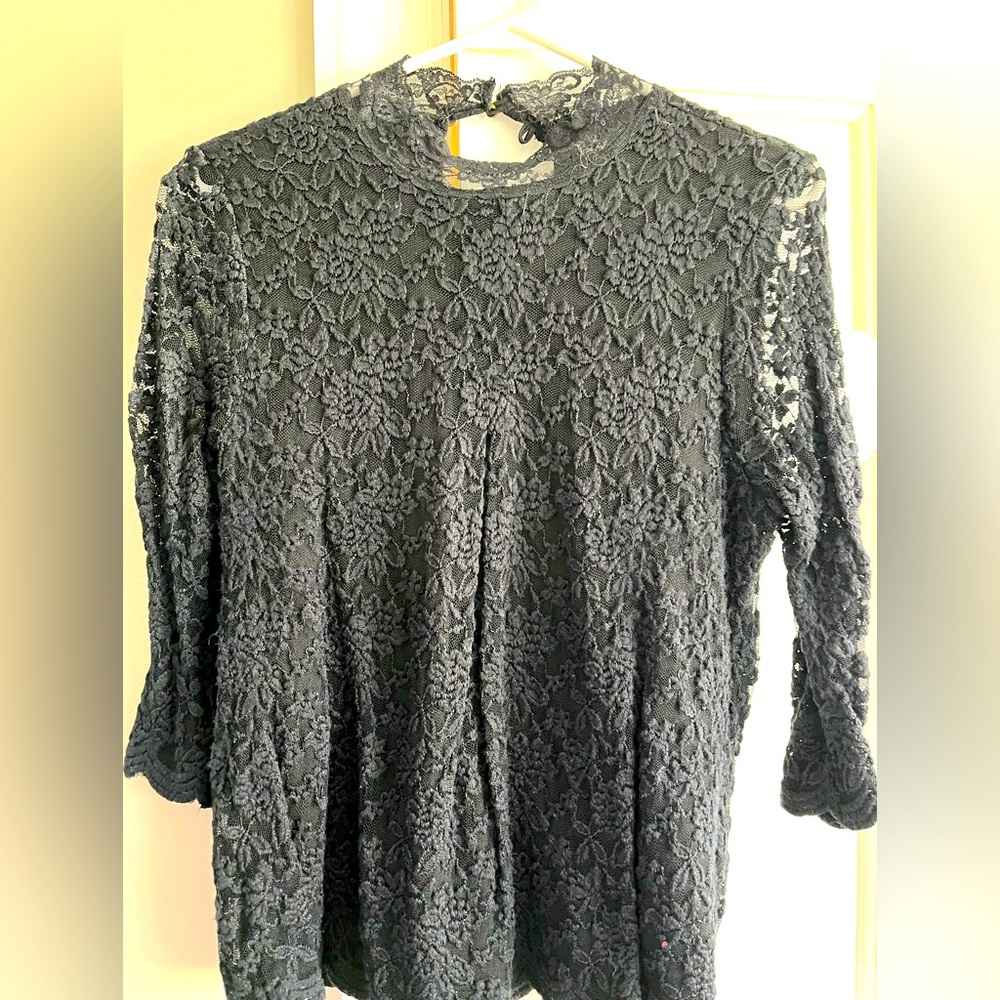 Black Lace Top